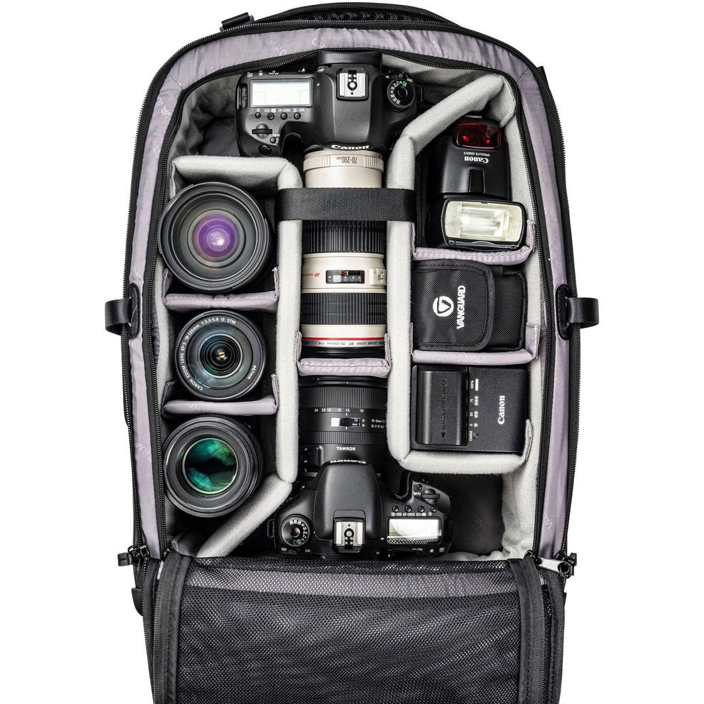 Vanguard VEO SELECT 55T Trolley Backpack Green - cambuy-lives