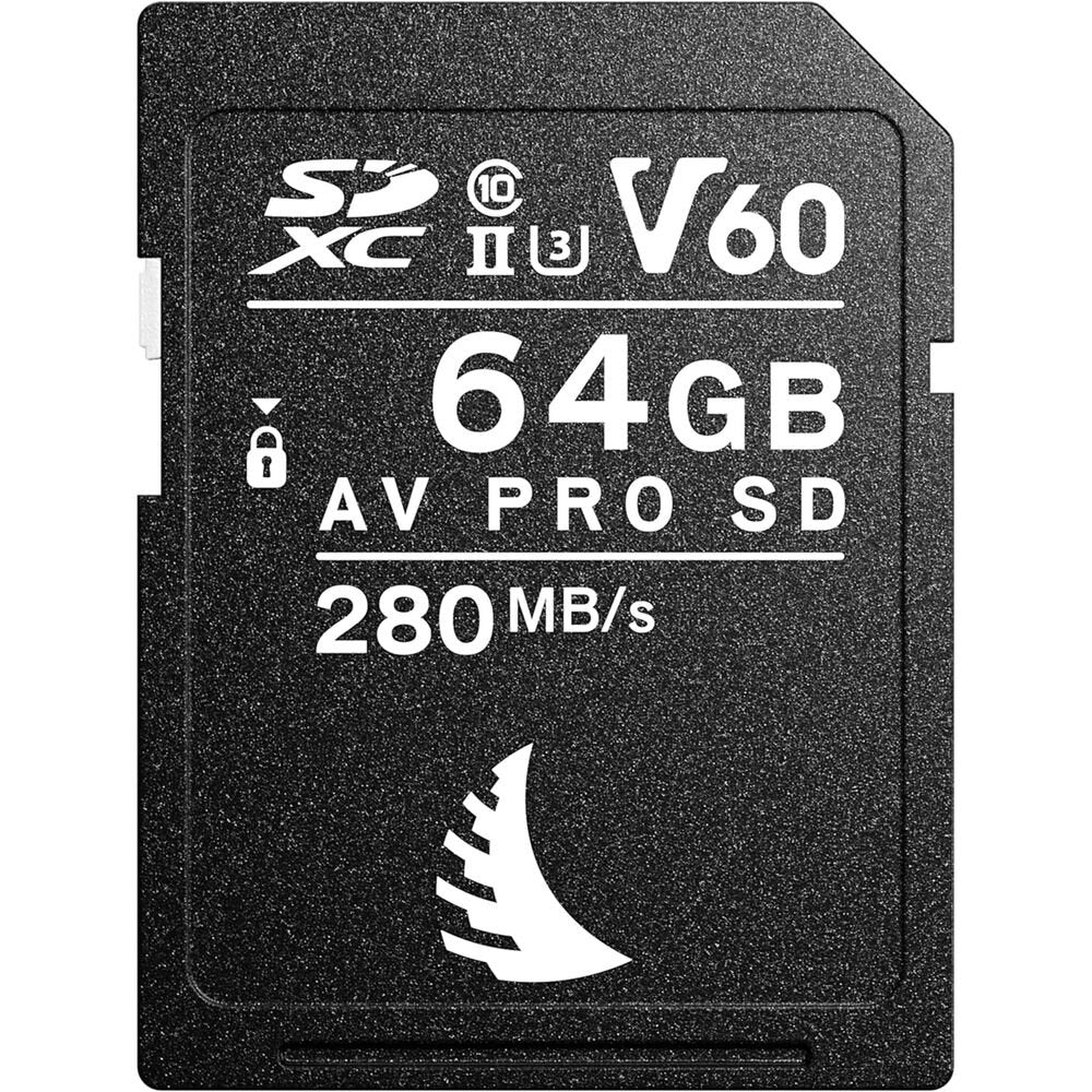 Angelbird 64GB SDXC UHS-II V60 Memory Card - cambuy-lives