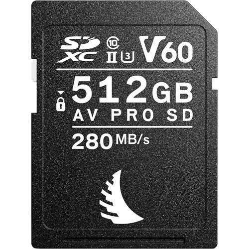 Angelbird 512GB SDXC UHS-II V60 Memory Card - cambuy-lives