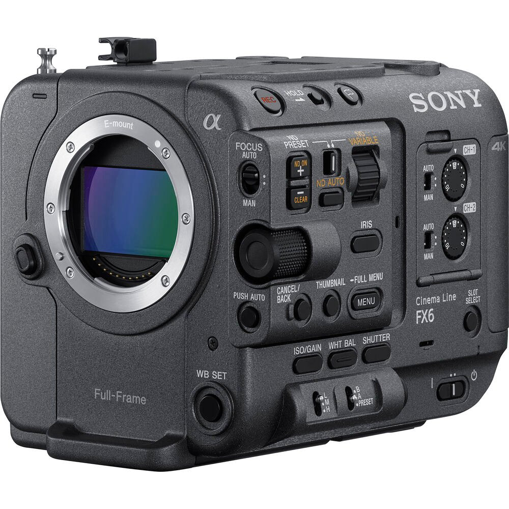 Sony FX6 Cinema Line Full-Frame Camera - cambuy-lives