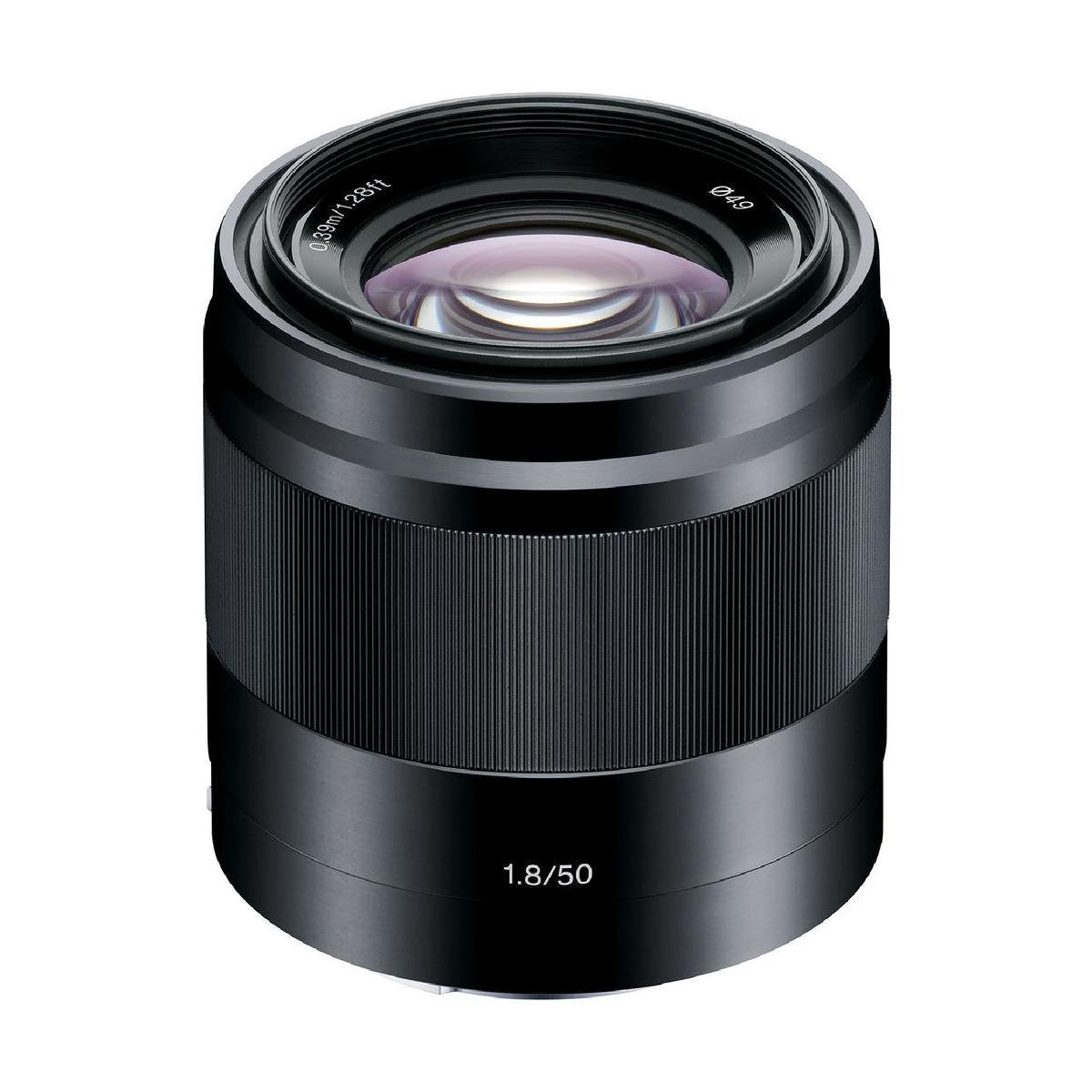 Sony E 50mm F1.8 OSS Portrait APS-C Lens For Sony Mirrorless Camera Open Box - cambuy-lives