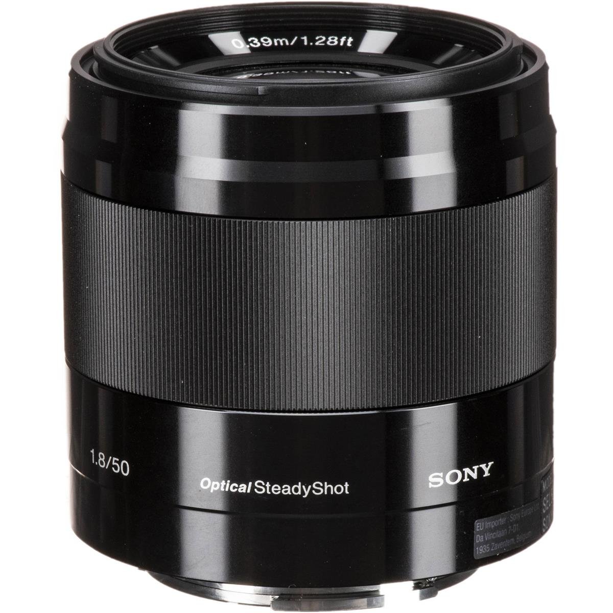 Sony E 50mm F1.8 OSS Portrait APS-C Lens For Sony Mirrorless Camera Open Box Unused - cambuy-lives