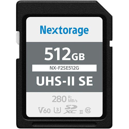 Nextorage 512GB NX-F2SE Series UHS-II SDXC Memory Card - cambuy-lives