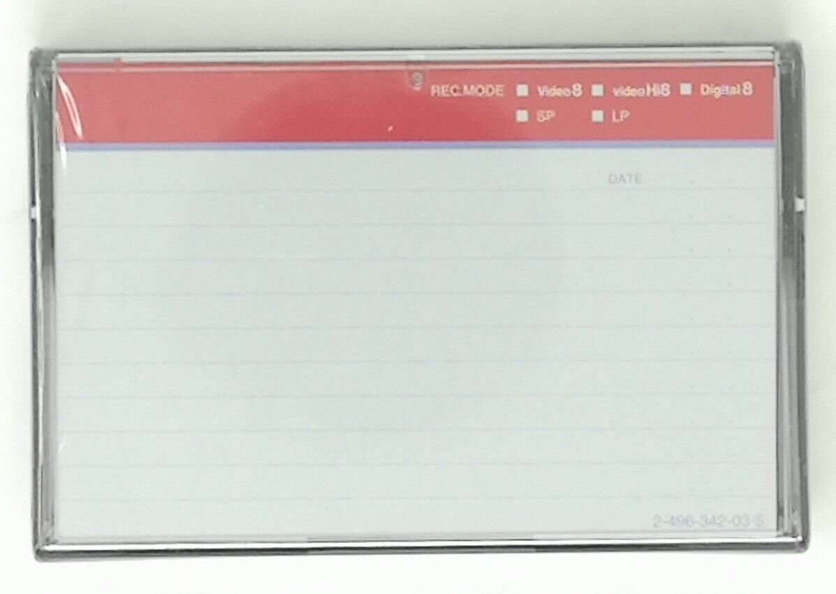SONY ALBUM VIDEO HI8 120 DIGITAL8 60 - cambuy-lives