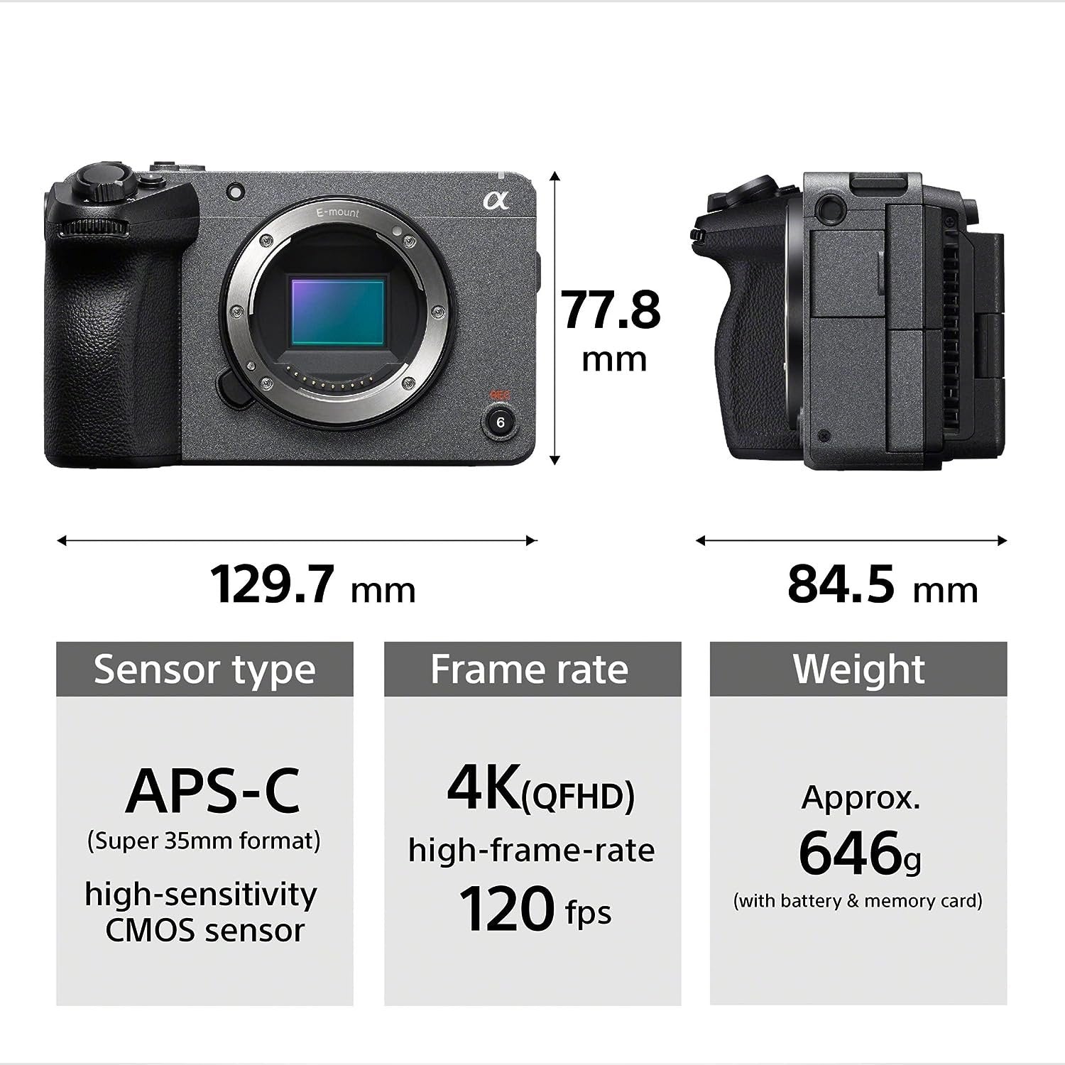 Sony FX30 Compact Film Making Camera: Cinema Line Excellence in a Compact Design - cambuy-lives
