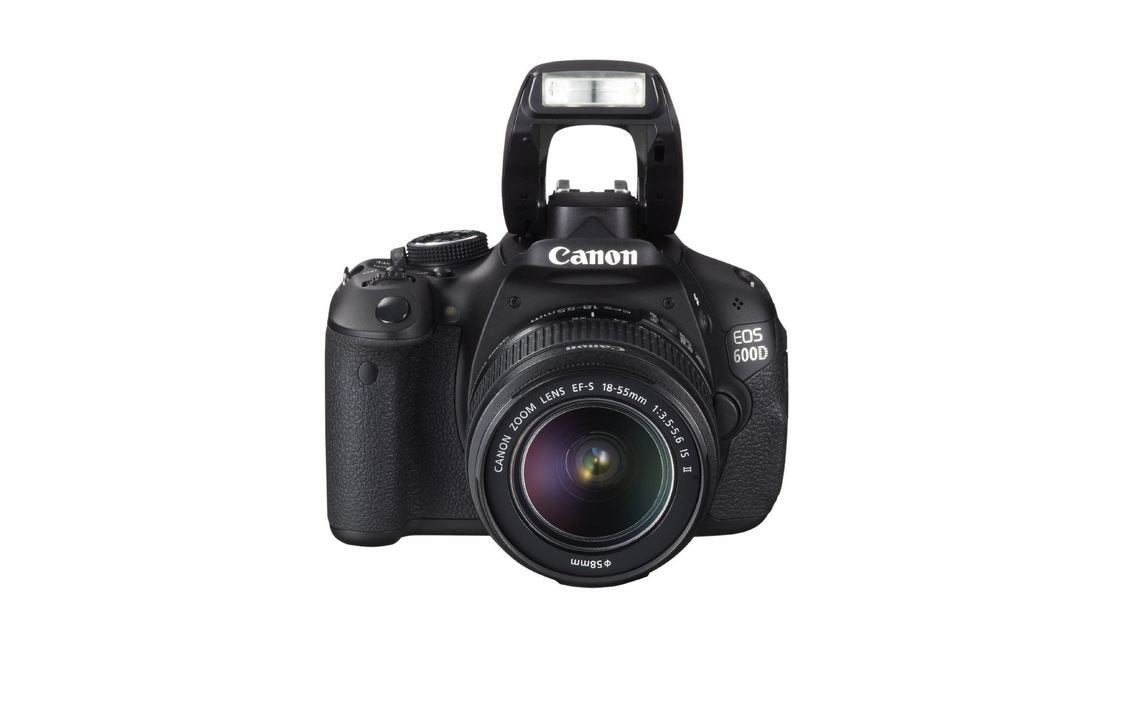 Canon EOS 600D 18MP Digital SLR Camera with EF-S 18-55 is Lens Open Box - cambuy-lives