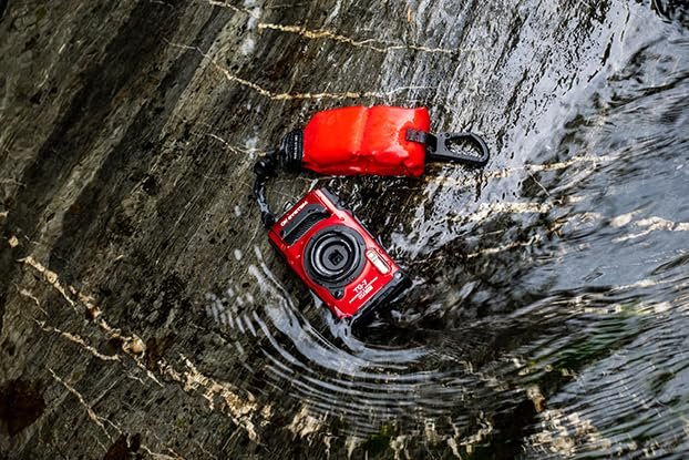 OM System Tough TG-7 Red Underwater Camera - cambuy-lives