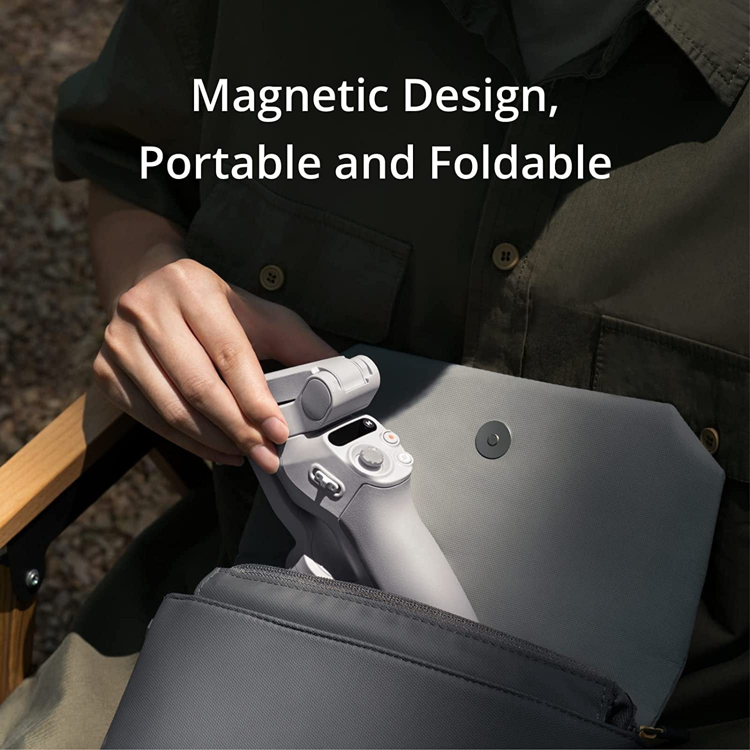 DJI OSMO Mobile SE Intelligent Gimbal 3-Axis Phone Gimbal Portable and Foldable Android and iPhone Gimbal with ShotGuides Smartphone Gimbal with ActiveTrack 5.0 Vlogging Stabilizer YouTube Video - cambuy-lives