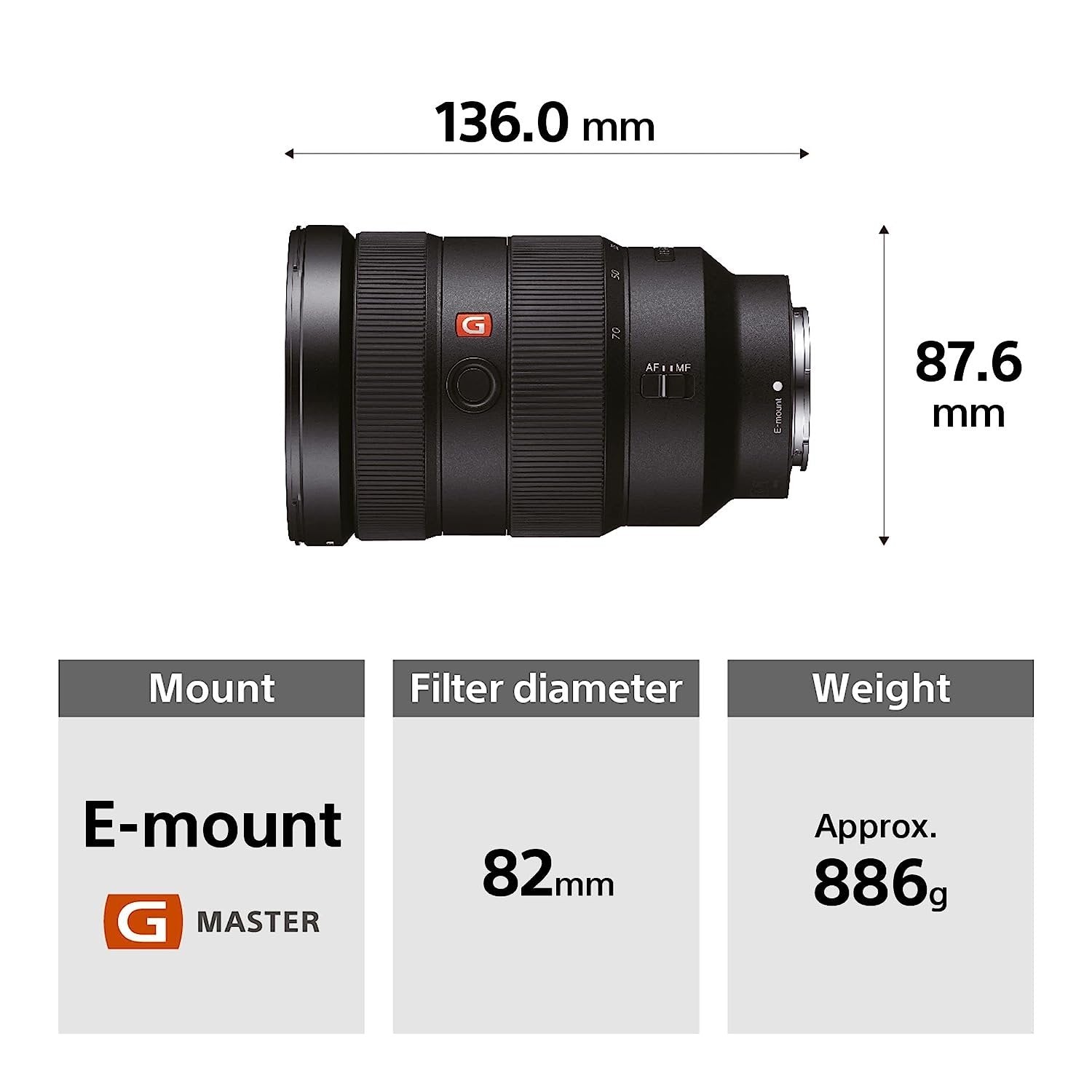 Sony FE 24-70 mm F2.8 GM Full Frame G Master Lens Unboxed Unused - cambuy-lives