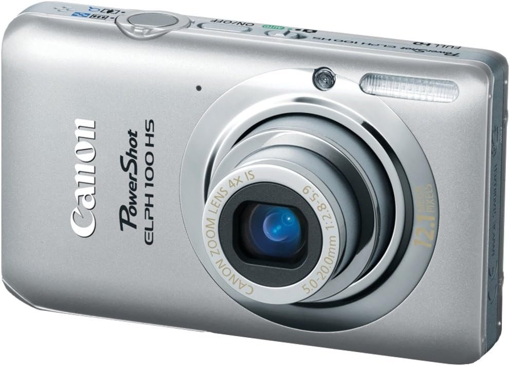Canon PowerShot ELPH 100 HS Digital Camera - Blue - cambuy-lives