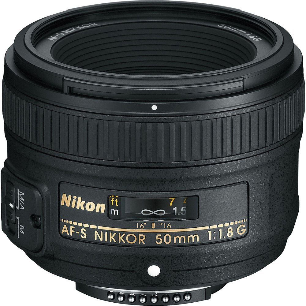 Nikon AF-S NIKKOR 50mm F/1.8G Prime Lens for DSLR Camera - cambuy-lives