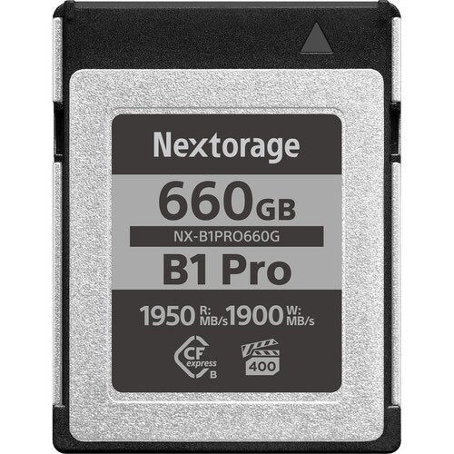 Nextorage 660GB B1 Pro Series CF Express Type B Memory Card / 1950 MB/s - cambuy-lives