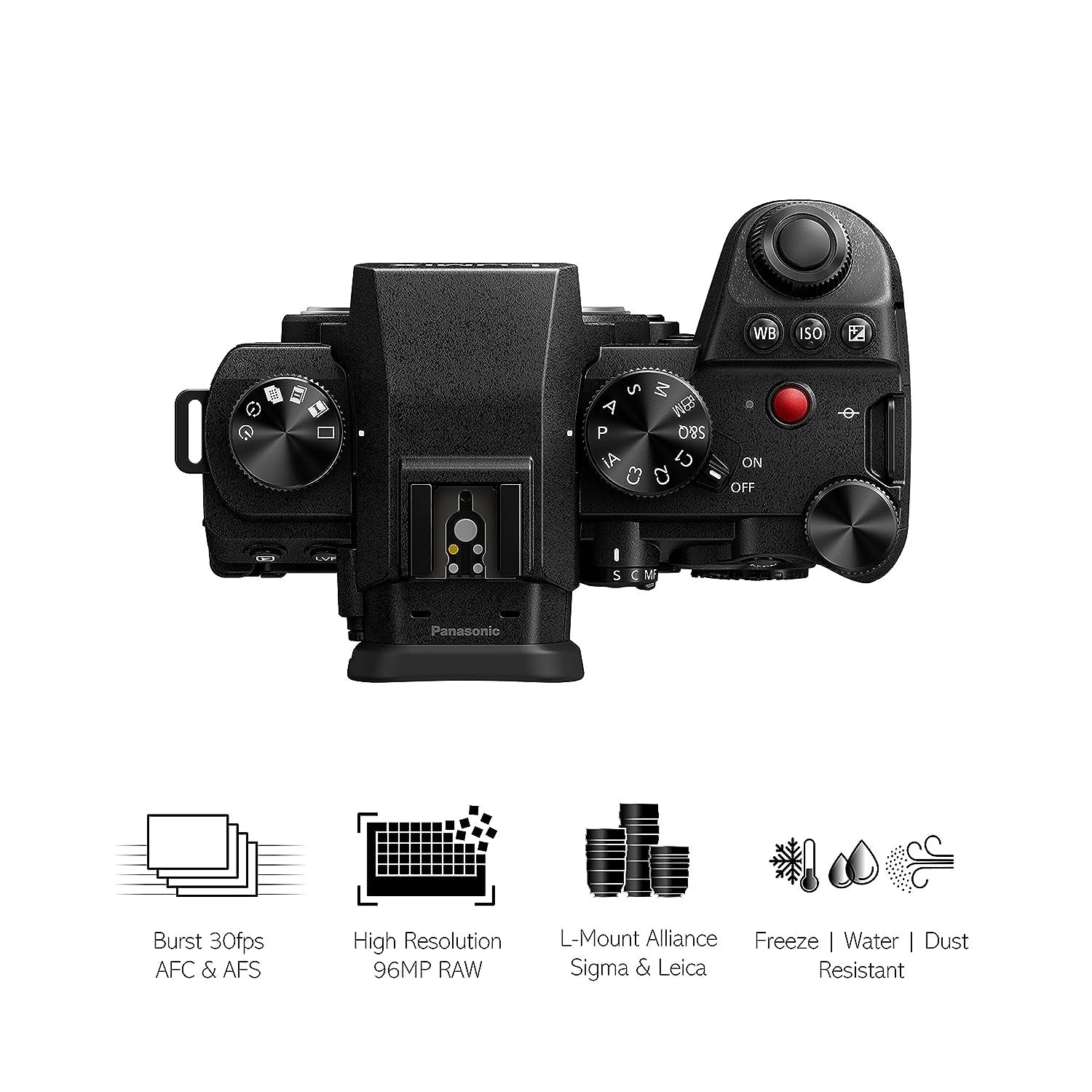 Panasonic LUMIX DC-S5 II Full Frame Mirrorless Camera with 20-60 mm F3.5-5.6 Lens - cambuy-lives