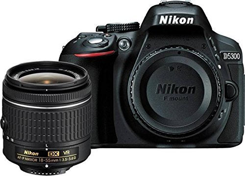 NIKON D5300 with (AF-S 18-55 mm VRII + AF-S 55-200 mm VR Kit) DSLR Camera Open Box Unused - cambuy-lives