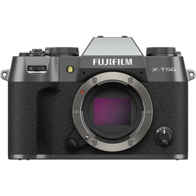 FUJIFILM X-T50 MIRRORLESS CAMERA (CHARCOAL SILVER) - cambuy-lives